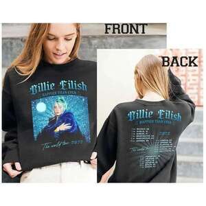 Billie Eilish The World Tour 2 Sided Sweatshirt